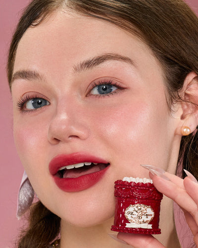 Strawberry Cupid Cake Lip Cream – V08 Cranberry