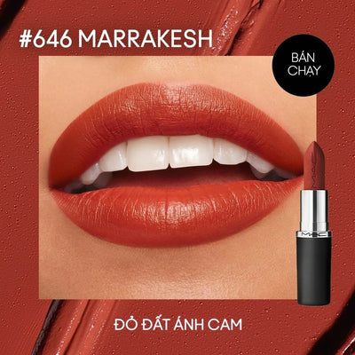 MAC MACXIMAL Silky Matte Lipstick – 646 Marrakesh