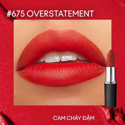 MAC MACXIMAL Silky Matte Lipstick – 675 Ovestatement