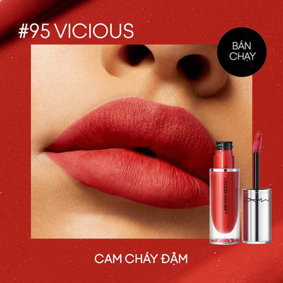 MAC Locked Kiss Ink 24H Lipcolour – 95 Vicious