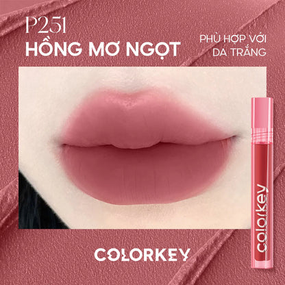 COLORKEY Velvet Matte Creamy Lipstick