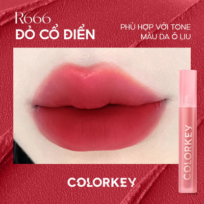 COLORKEY Velvet Matte Creamy Lipstick – R666