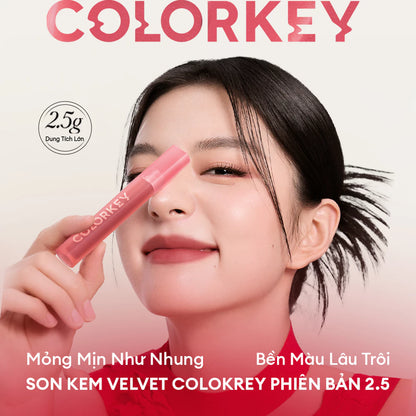 COLORKEY Velvet Matte Creamy Lipstick